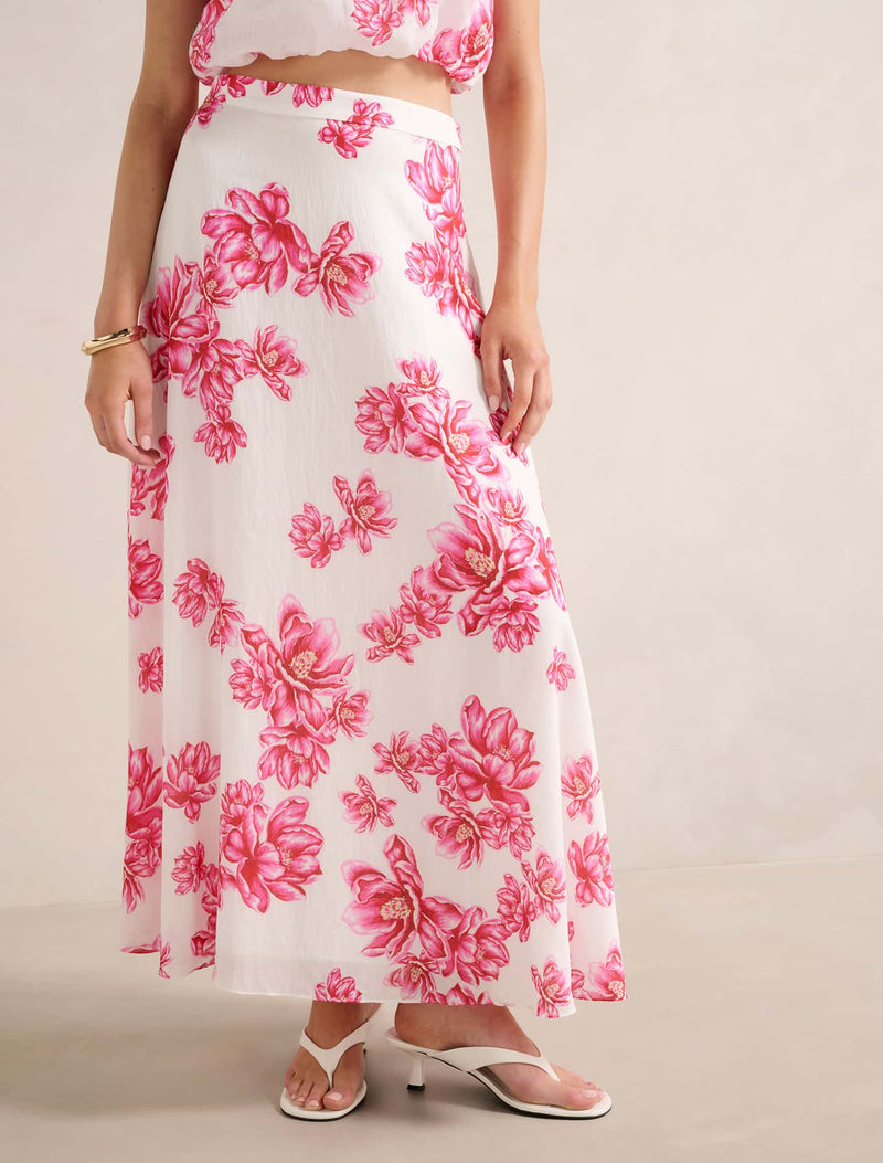 Maisie Circle Midi Skirt Forever New