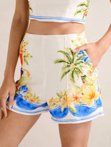 Astrid Linen Shorts Forever New