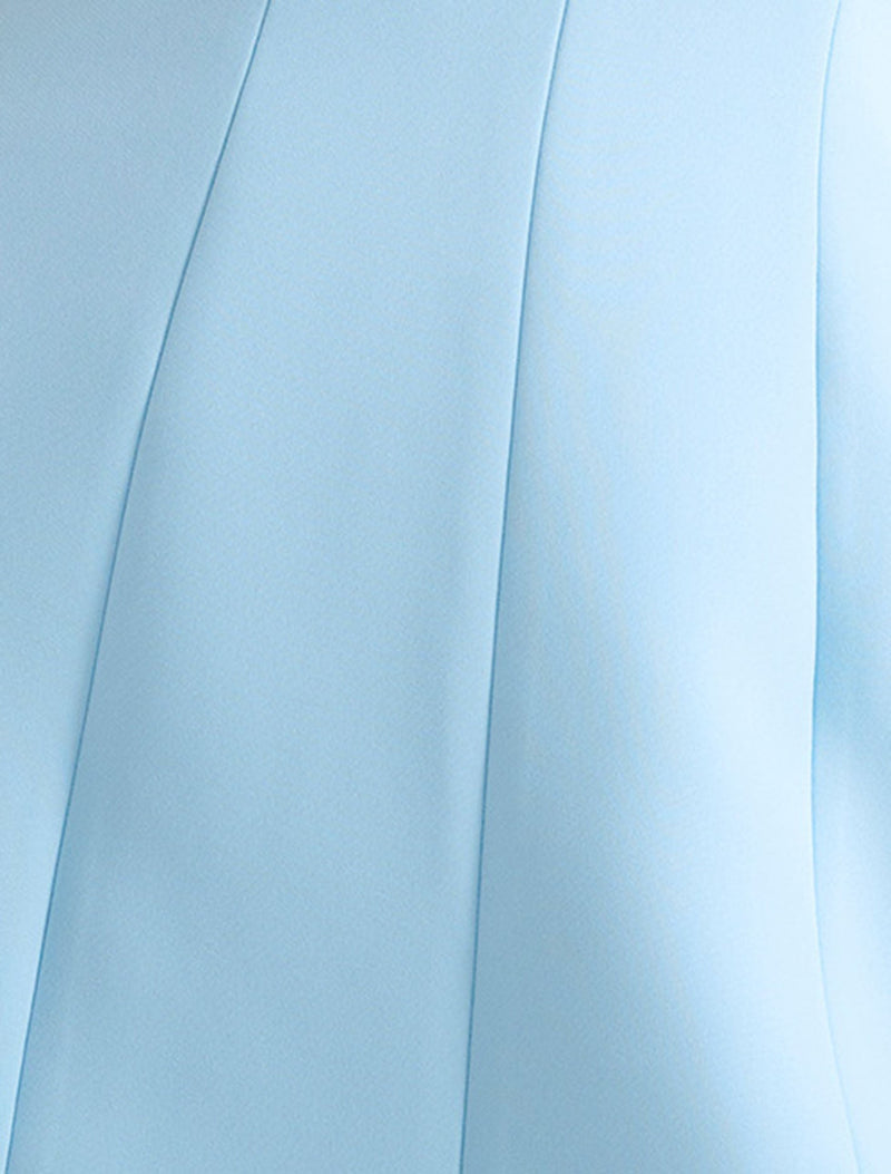 Riley Structured Halter Mini Dress Forever New