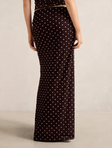 Mimi Flute Maxi Skirt Forever New