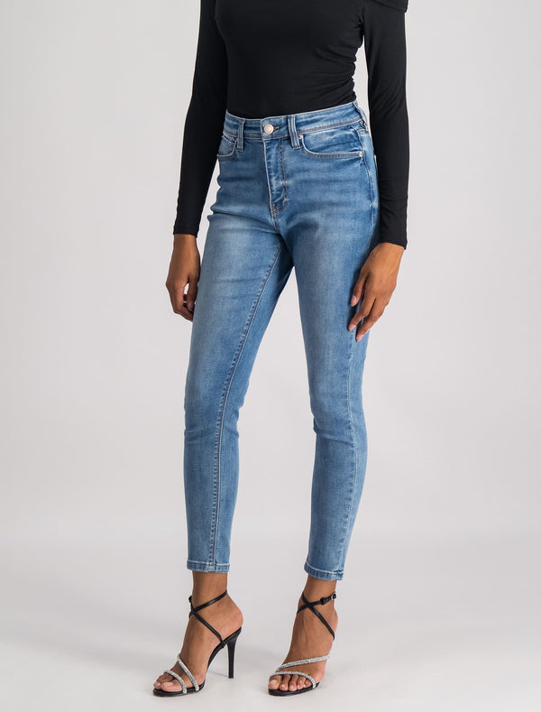 Nala Mid-Rise Skinny Jeans Forever New