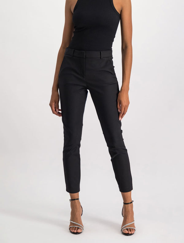 Faye Full Length Slim Pants Black Forever New