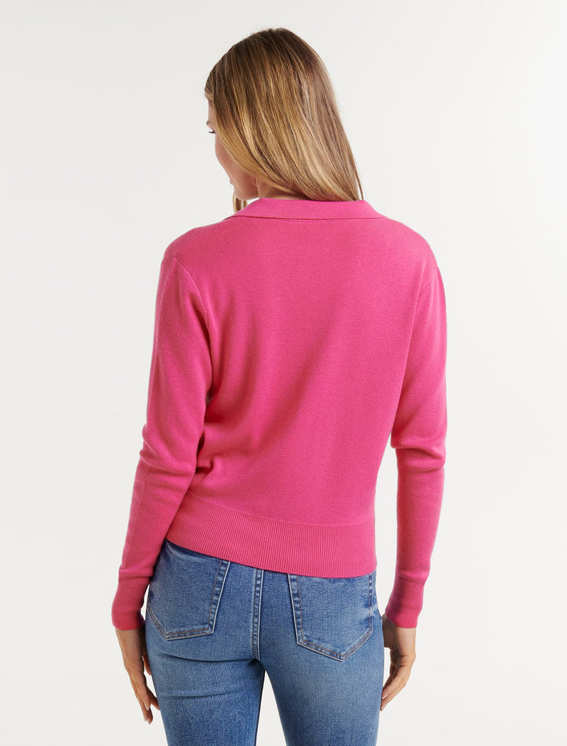 Sonia Polo Knit Jumper Forever New