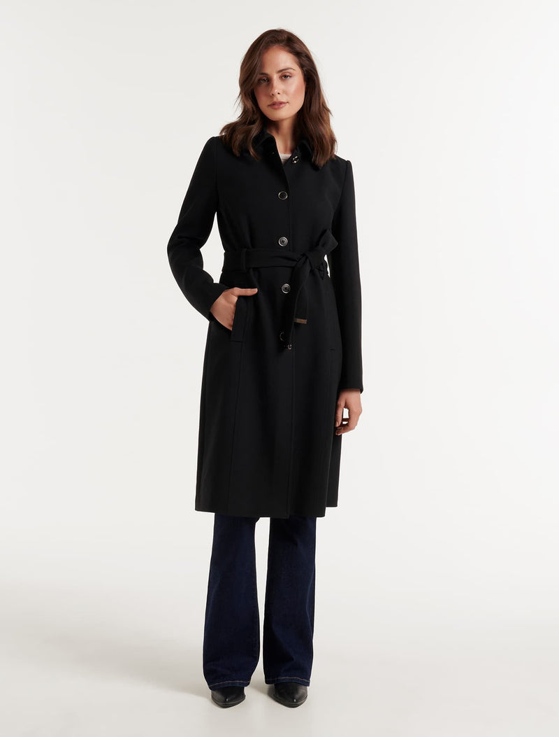 Clementine Trench Mac Coat - Forever New