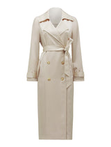 Sally Satin Trench Coat