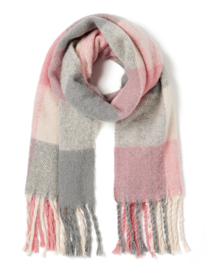 Ellie Chunky Check Scarf - Forever New