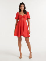 Faith Twist Mini Dress Forever New