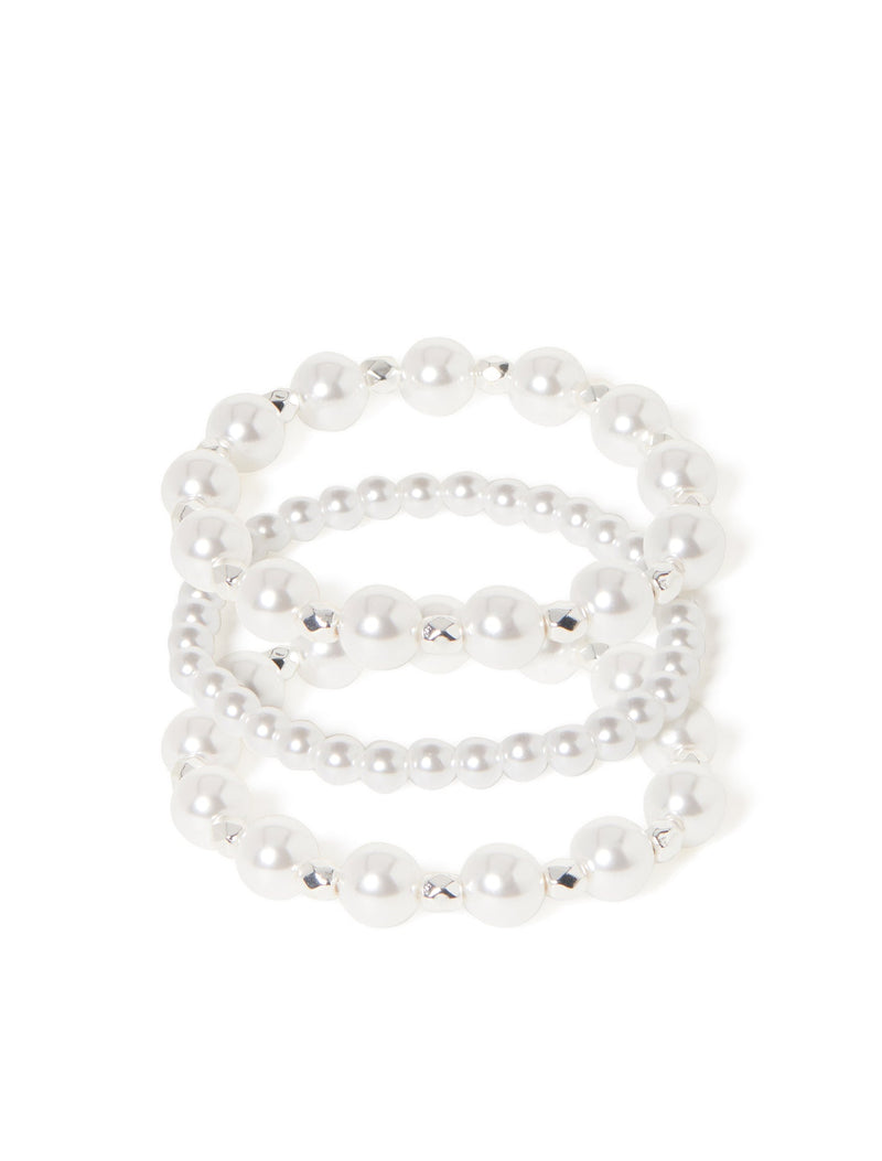 Capri Stretch Pearl Bracelet Forever New
