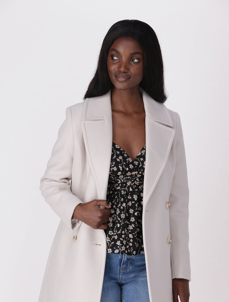 Rowena Double Breasted Coat Forever New