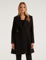 Eloise Fit And Flare Coat Forever New