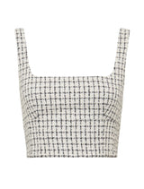 Pearl Boucle Corset Bustier Top Forever New