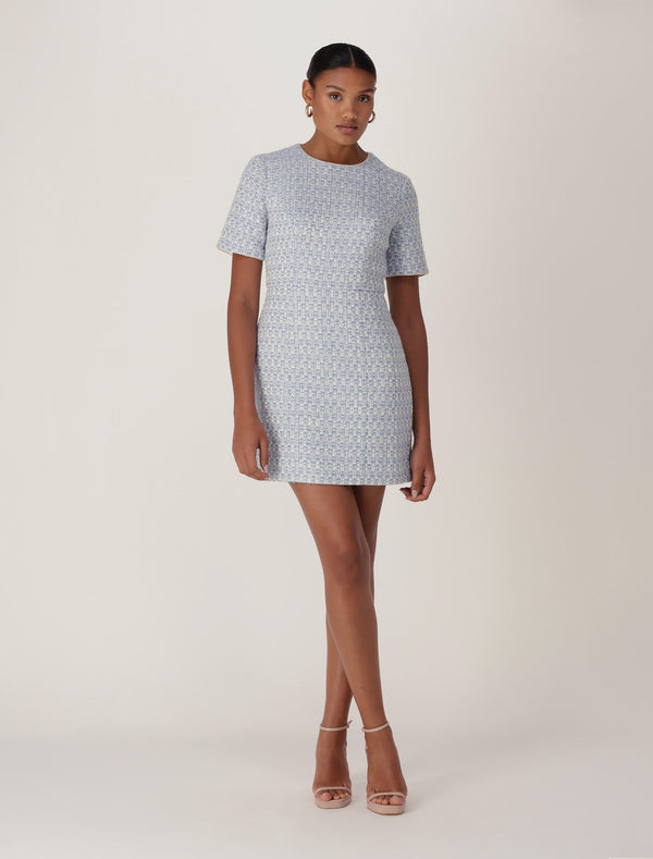 Anna-Rose Boucle Shift Dress Forever New
