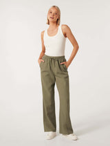 Indie Linen Blend Pants Forever New