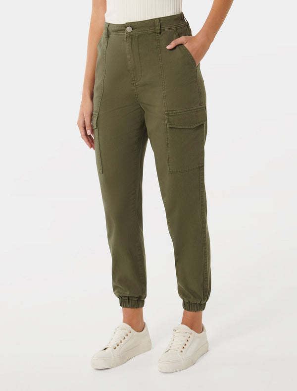Darcy Cuffed Cargo Pant Jeans Forever New