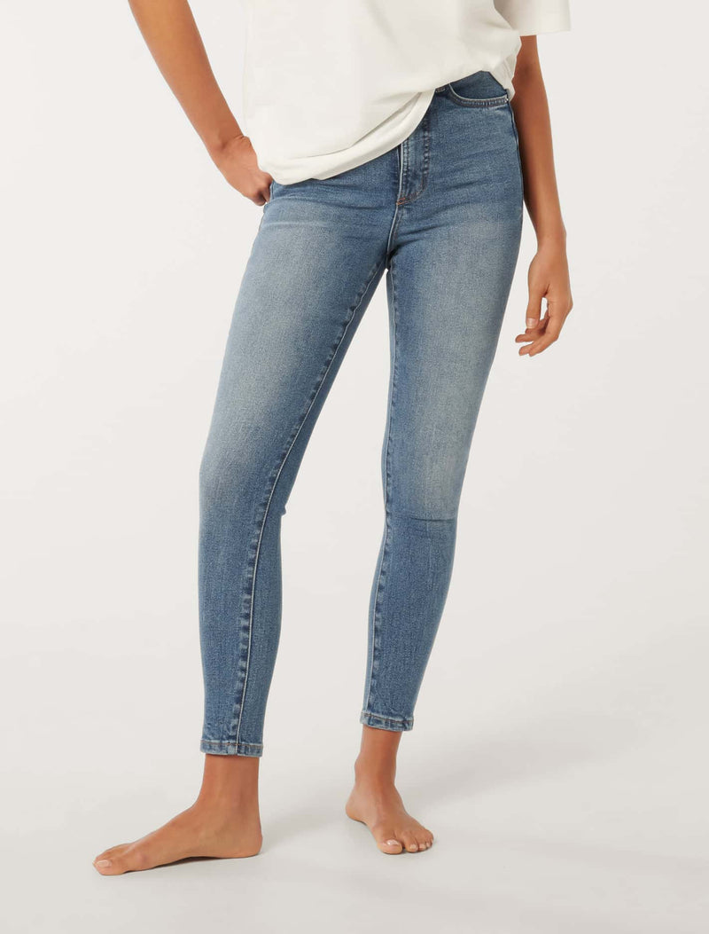 Mila High-Rise Skinny Jeans Forever New