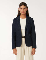 Florence Denim Blazer Forever New