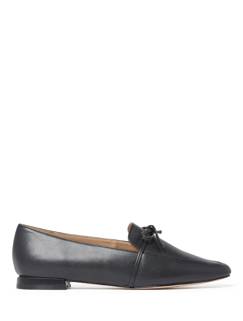 Veronica Bow Detail Loafer - Forever New