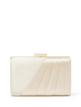 Nadia Pleated Panel Clutch - Forever New