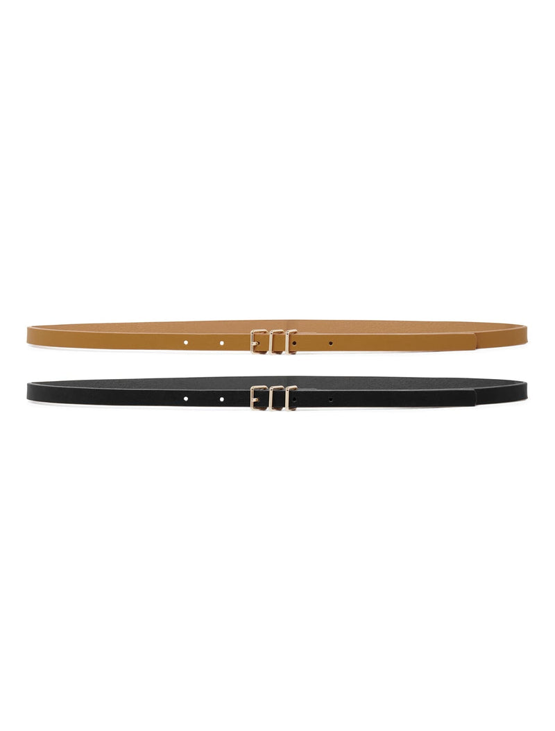 Nina Skinny Belt 2 Pack - Forever New