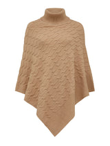 Ruby Cable Knit Poncho - Forever New