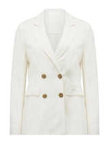 Clara Linen Suit Jacket - Forever New