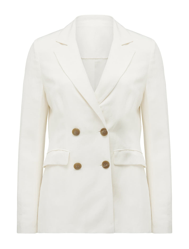 Clara Linen Suit Jacket - Forever New