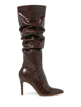 Courtney Rouched Knee Boot Forever New