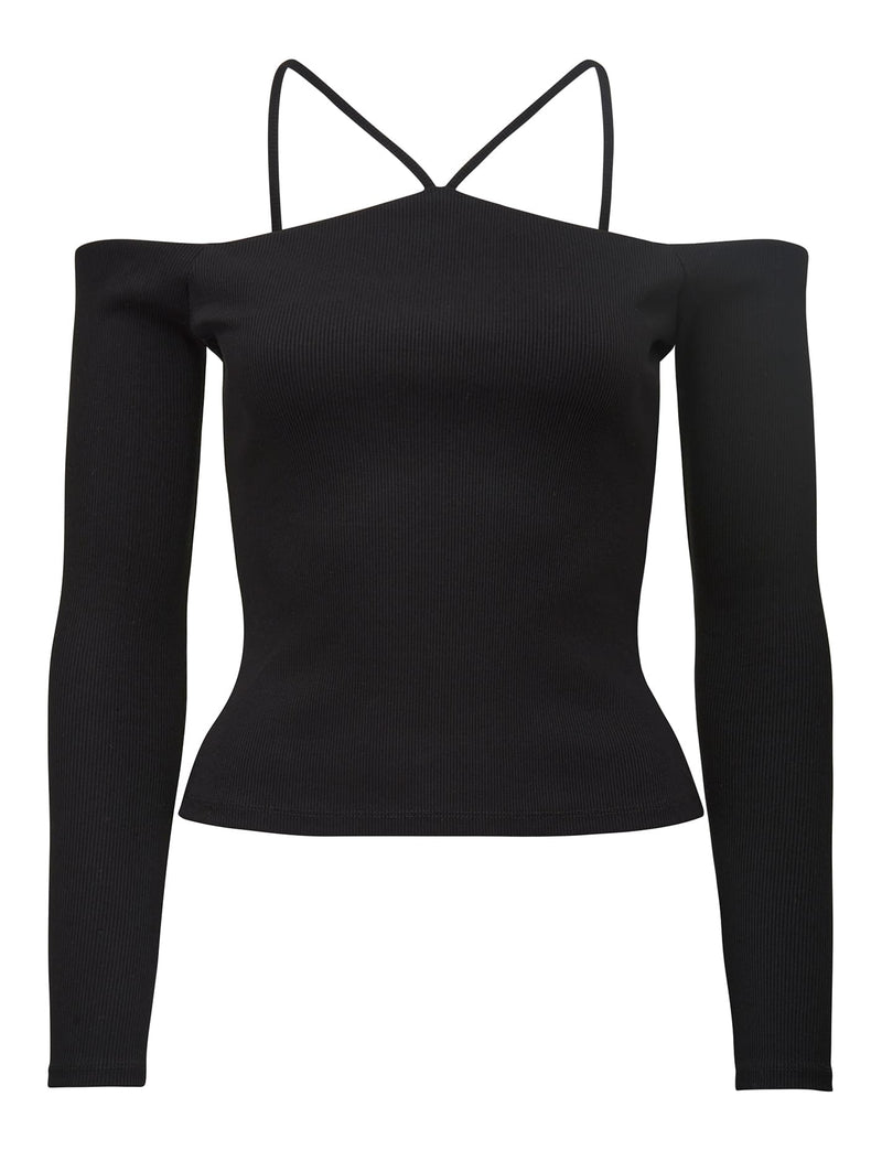 Calesta Cold Shoulder Halter Top - Forever New