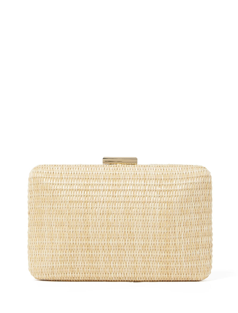 Lily Woven Clutch - Forever New