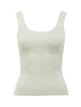 Aria Scoop Neck Knit Tank - Forever New