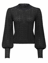 Mia Metallic Pointelle Knit Jumper - Forever New