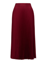Ester Satin Pleated Skirt - Forever New