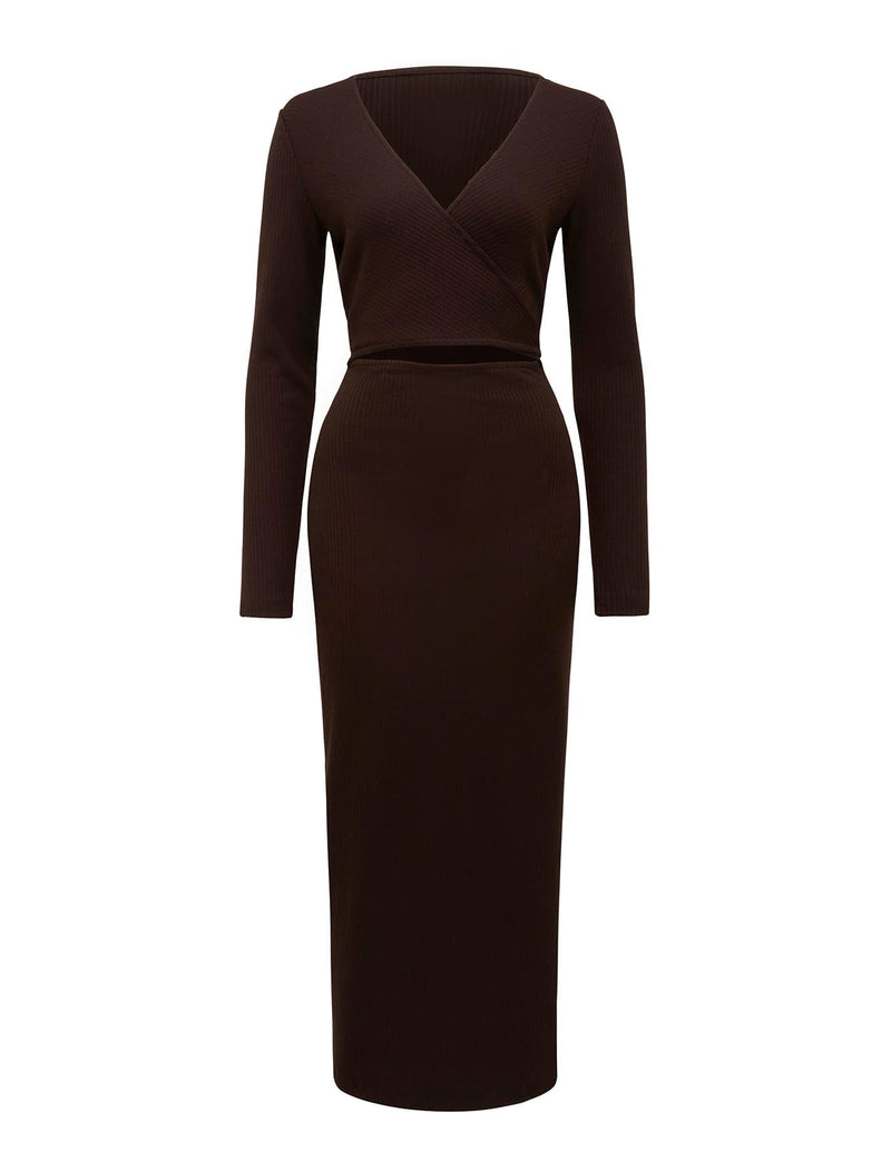 Chloe Wrap Midi Dress - Forever New