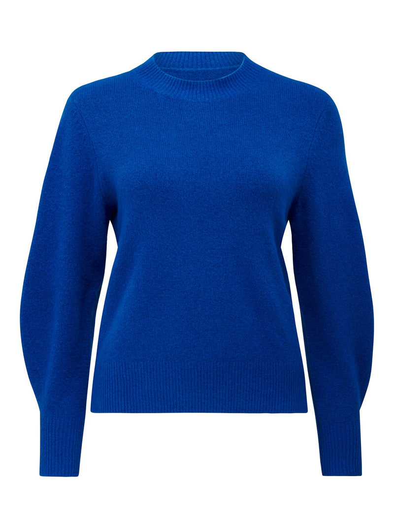 Issy Brushed Sleeve Detail Knit Jumper Forever New