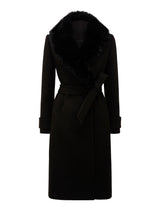 Nora Faux Fur Collar Coat - Forever New