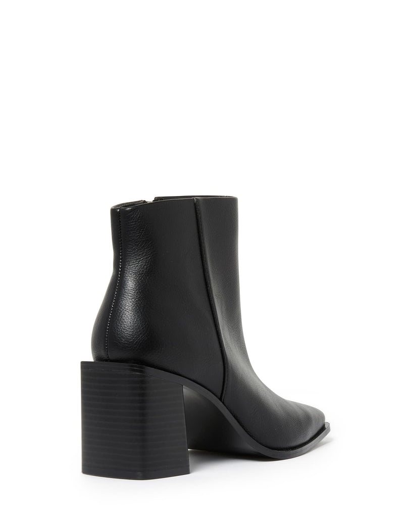 Hayley Block Heel Boot - Forever New