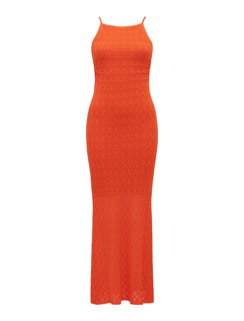 Sian Pointelle Cut Out Knit Dress Forever New