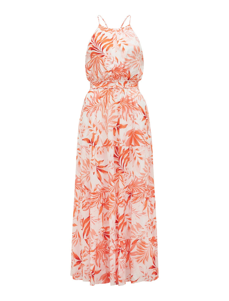 Rue Braided Strap Halter Maxi Dress Forever New