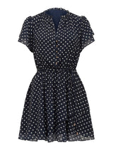 Bea Flutter Sleeve Mini Dress Forever New