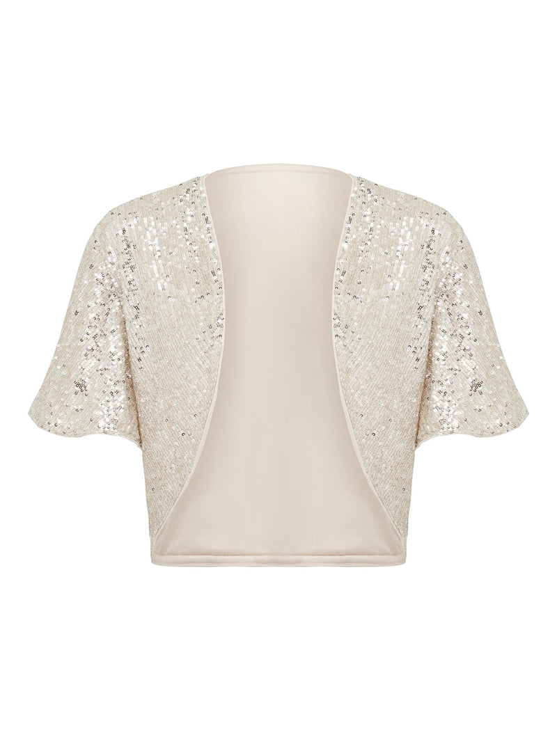 Selena Sequin Short Cape Forever New