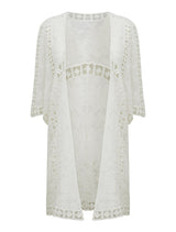 Elvira Mid Crochet Kimono Forever New