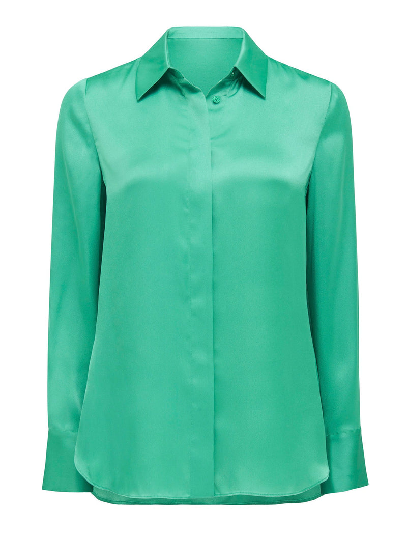 Celia Satin Shirt Forever New