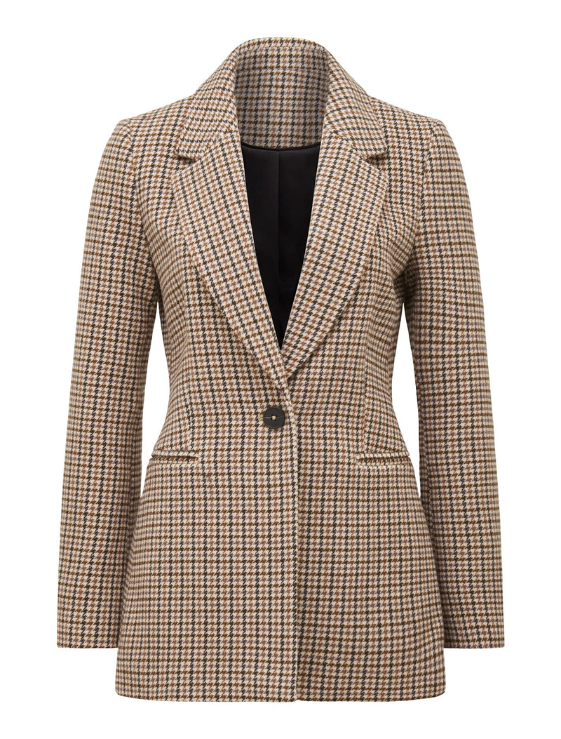 Kerry Single Breasted Wool Blazer Forever New