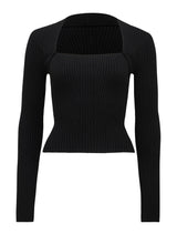 Jasmine Square Neck Knit Top Forever New