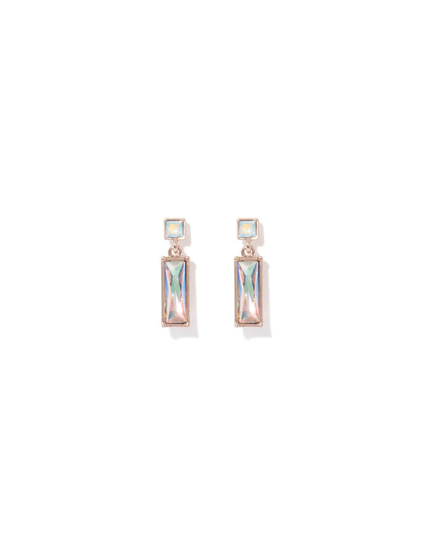 Aria Rectangle Drop Earrings Forever New