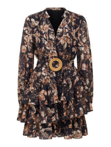 Caylee Ruffle Mini Dress Forever New