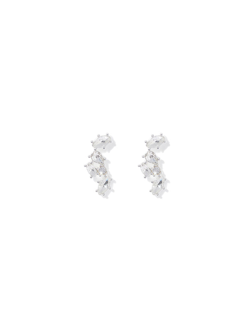 Desiree Glass Cluster Earrings Forever New