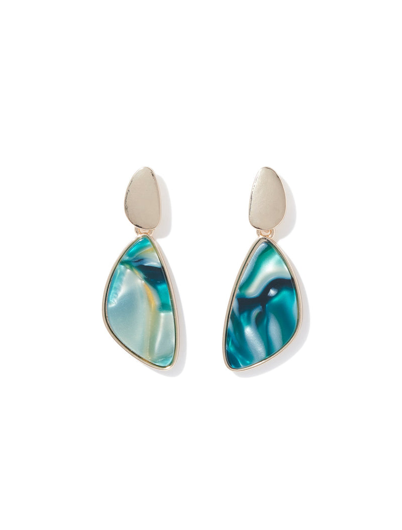 Coraline Marble Drop Earrings Forever New