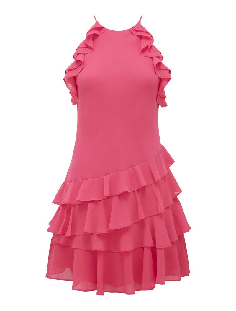 Sarah Flippy Ruffle Mini Dress Forever New
