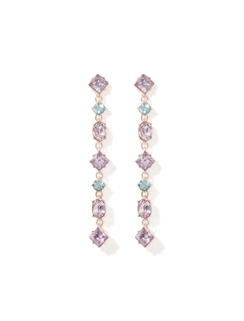 Christabel Pretty Stone Drop Earrings Forever New